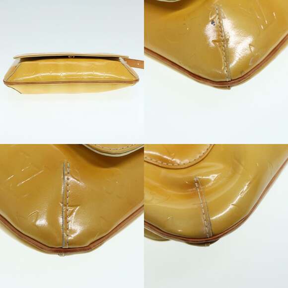 LOUIS VUITTON Monogram Vernis Thompson Street Bag Lime Yellow M91071 - Picture 10 of 12